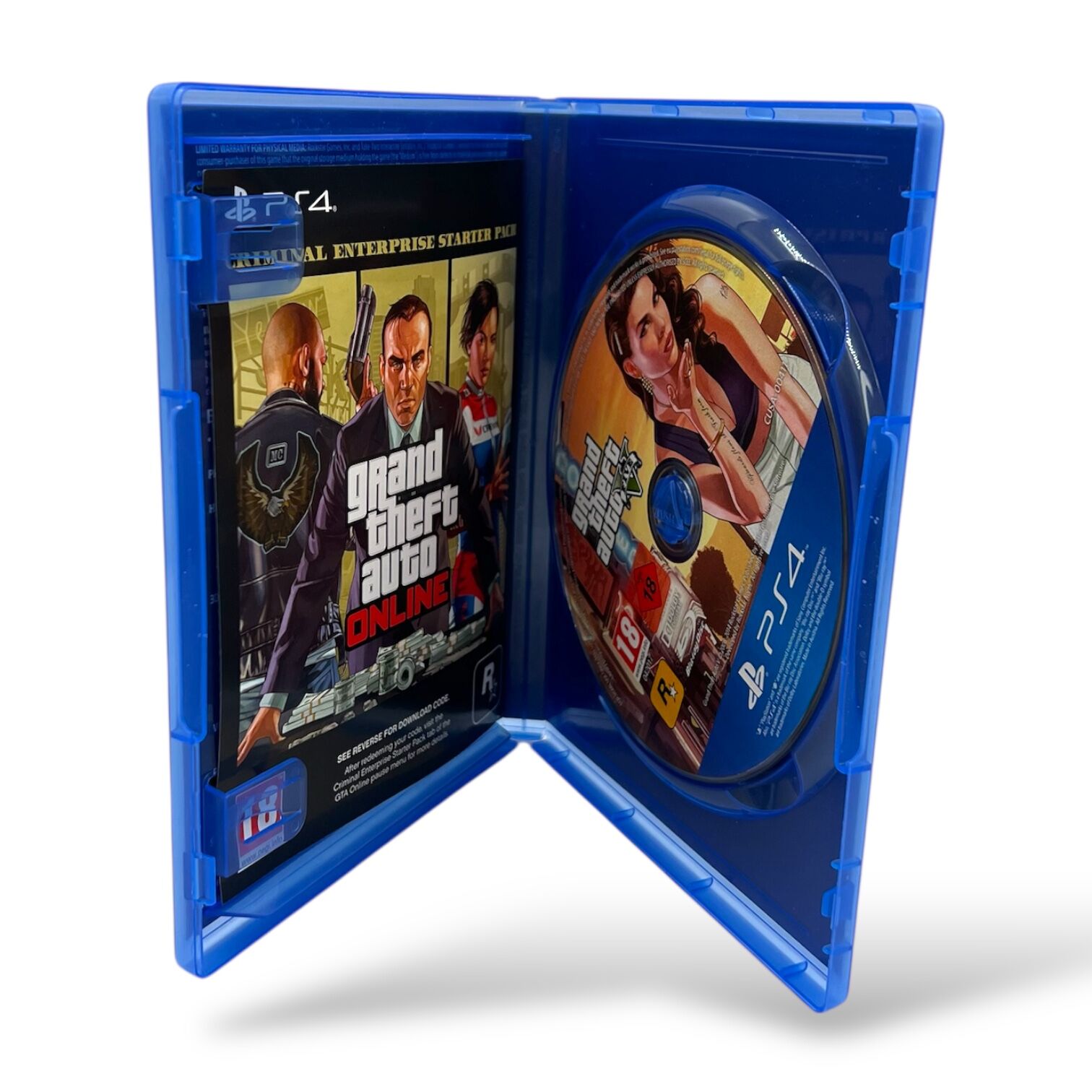 Диск PS4 Grand Theft Auto V