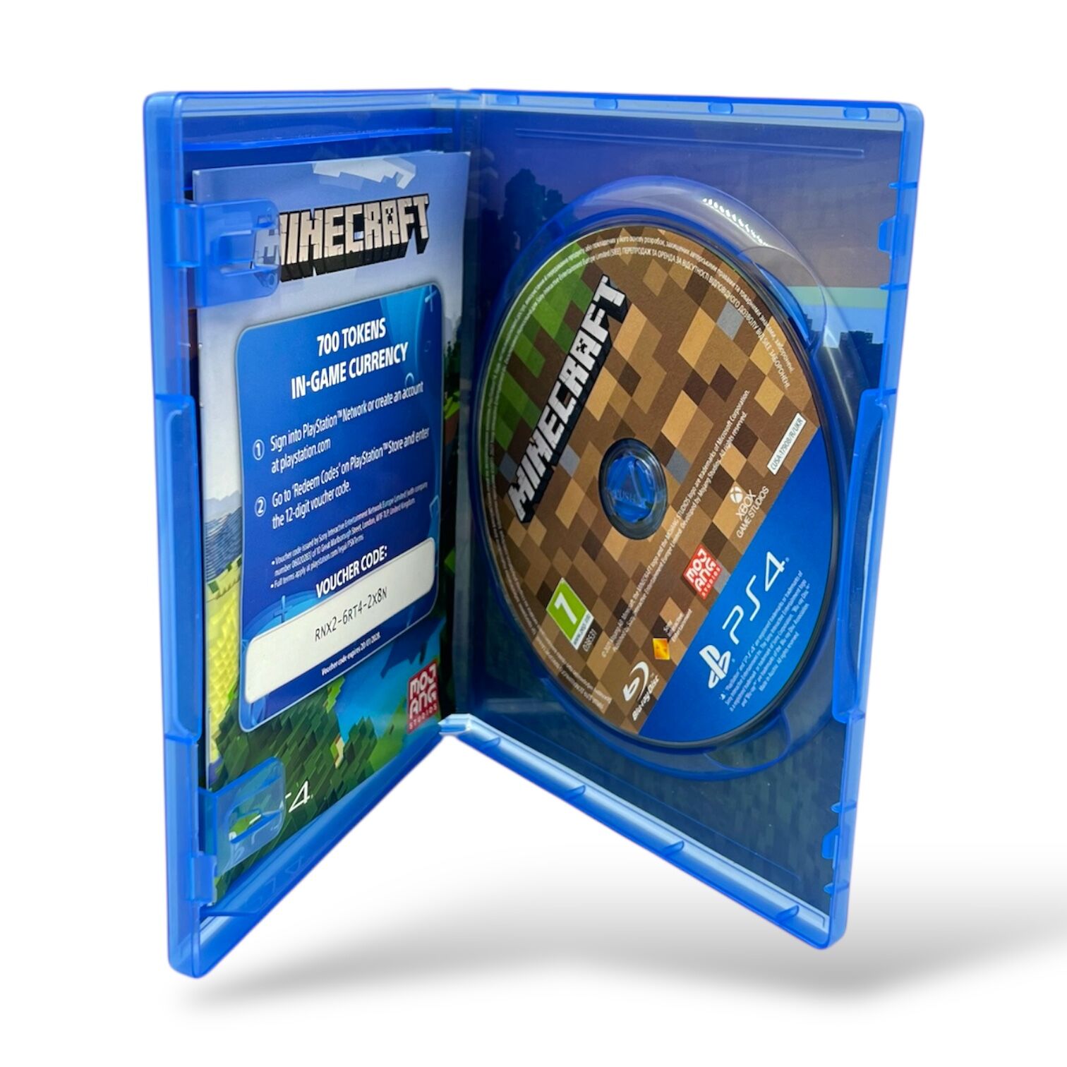 Диск PS4 MineCraft