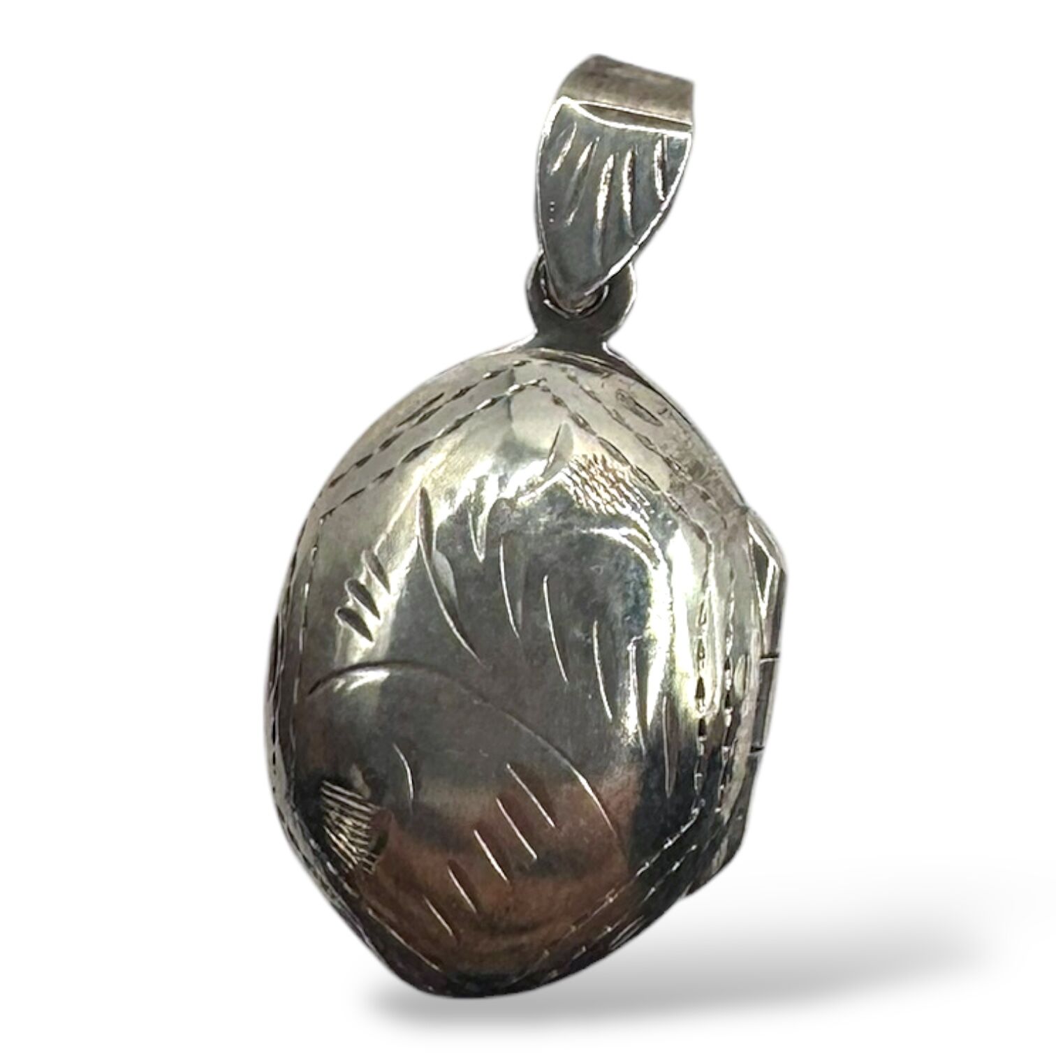 Срібний підвіс без вставок