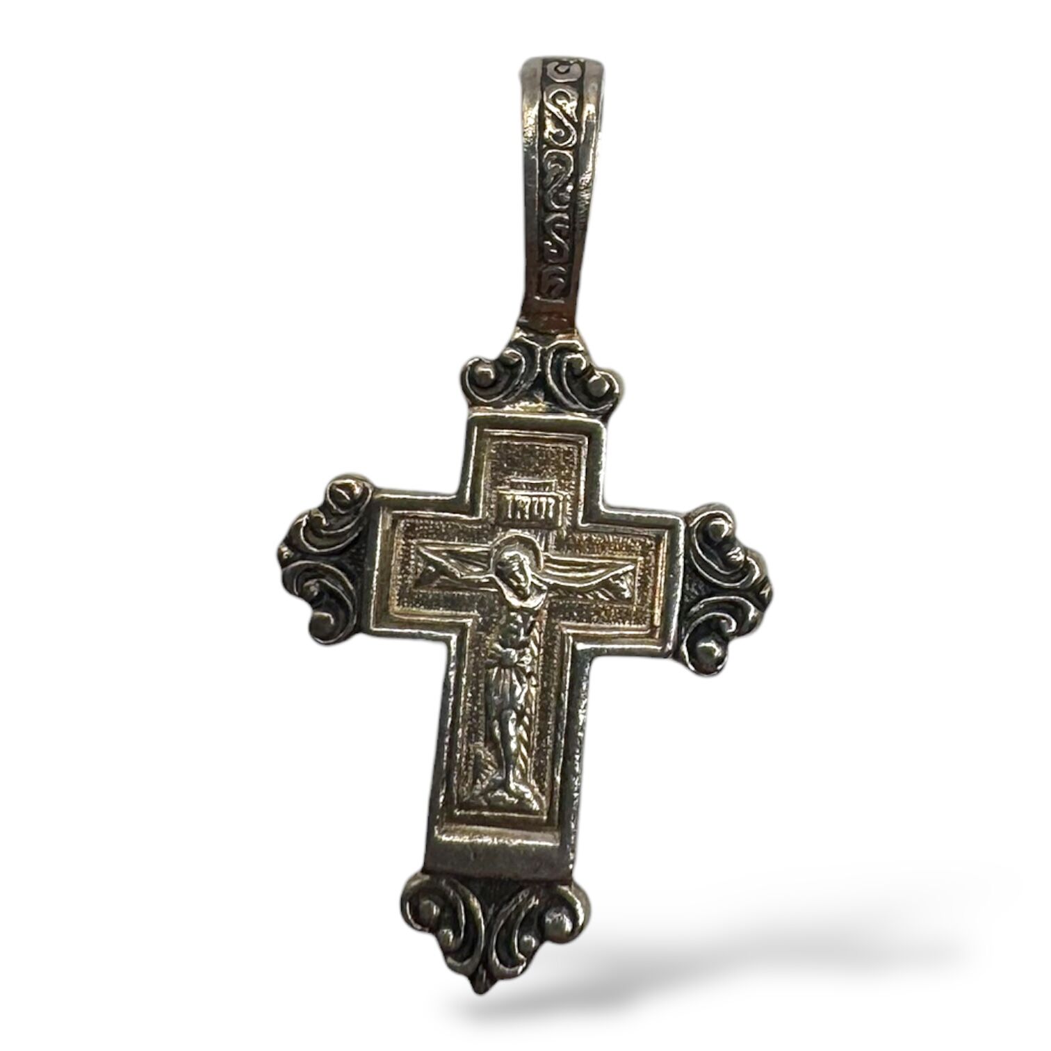 Срібний підвіс без вставок