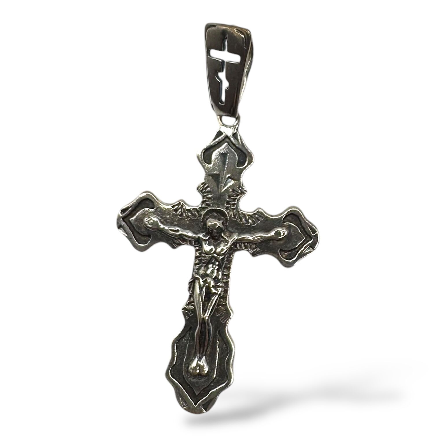 Срібний підвіс без вставок