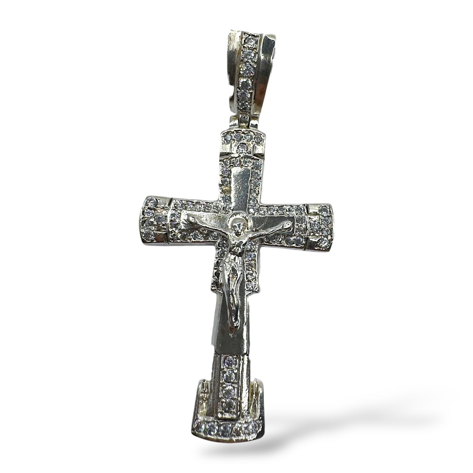 Серебряный подвес с фианитами