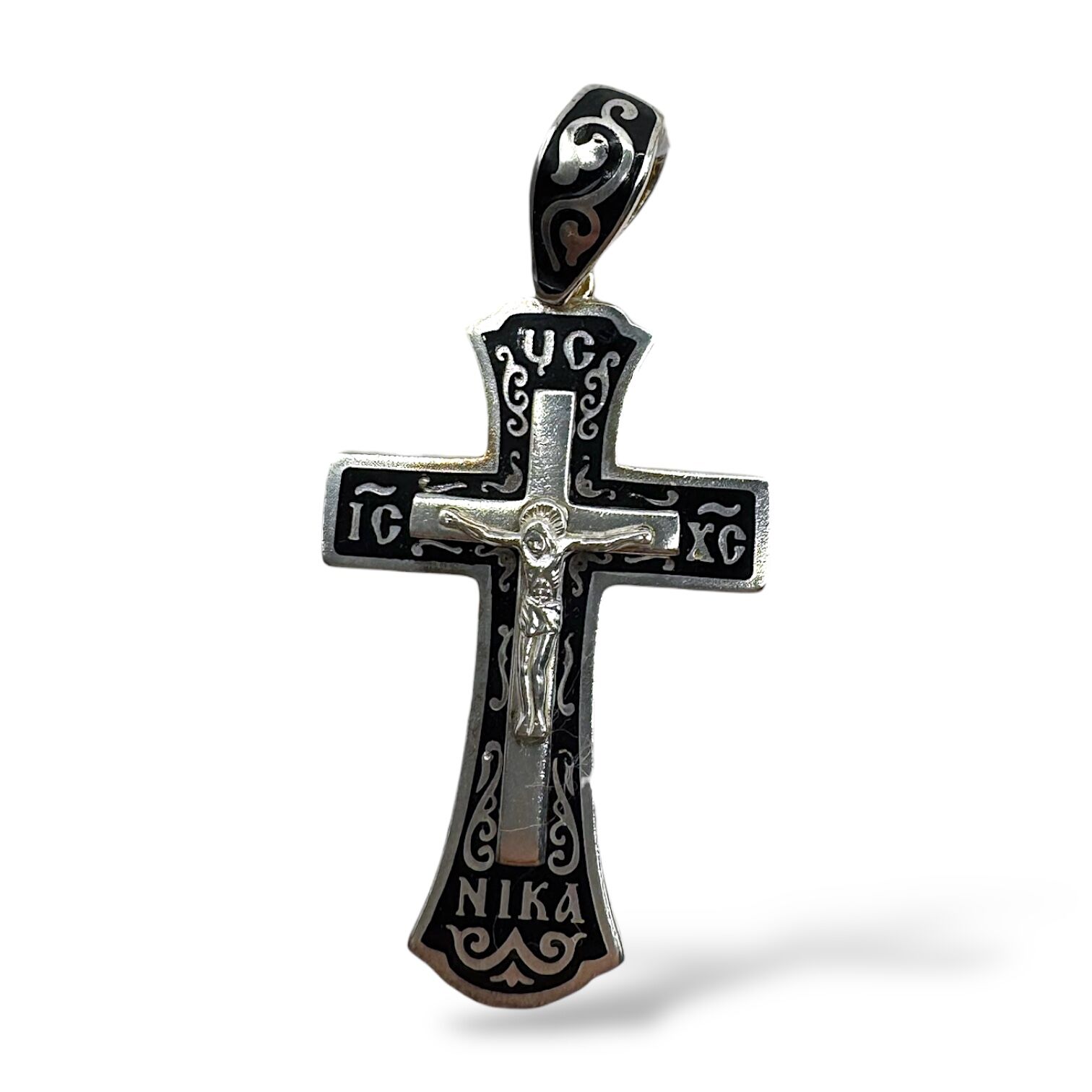 Срібна підвіска без вставок