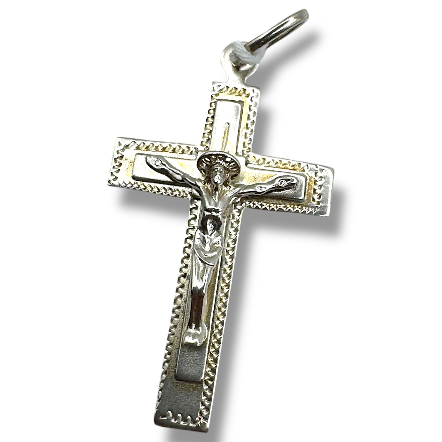 Срібний підвіс без вставок