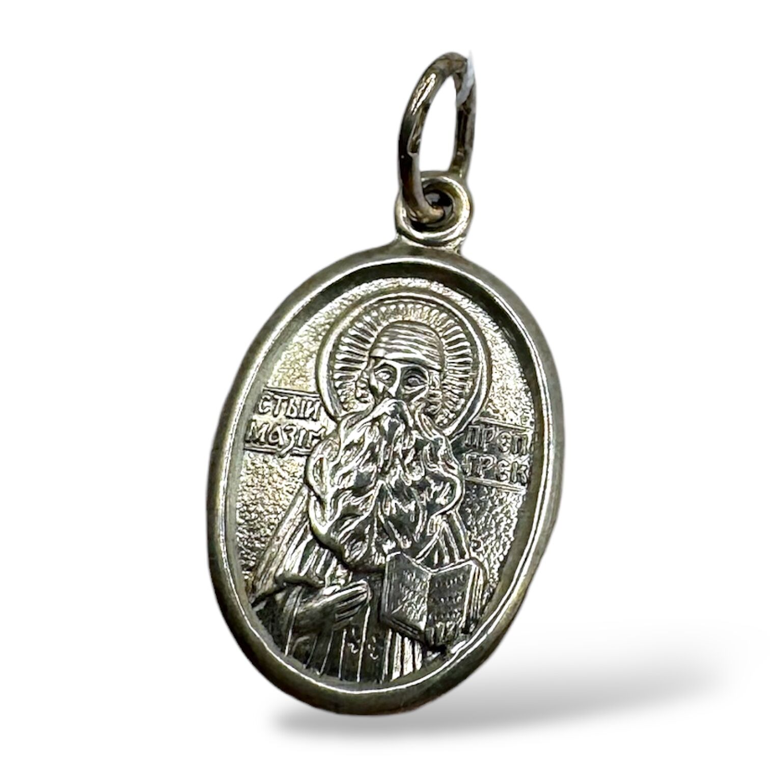 Серебряный подвес без вставок