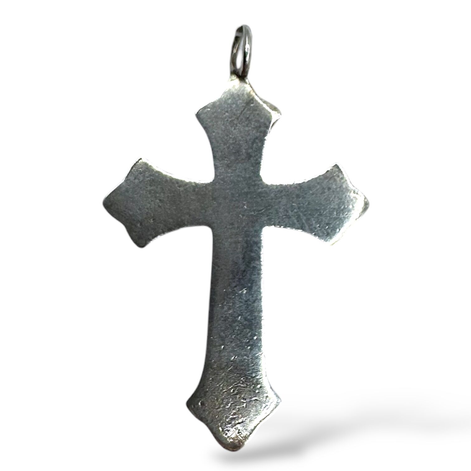 Серебряный подвес без вставок