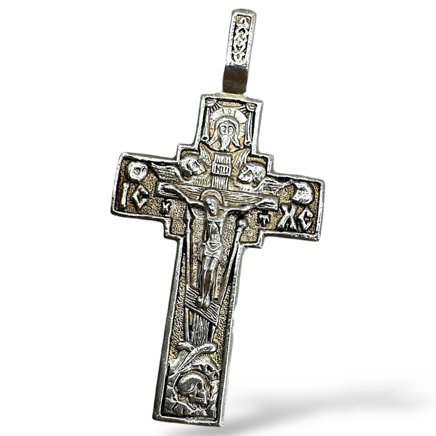 Срібний підвіс без вставок