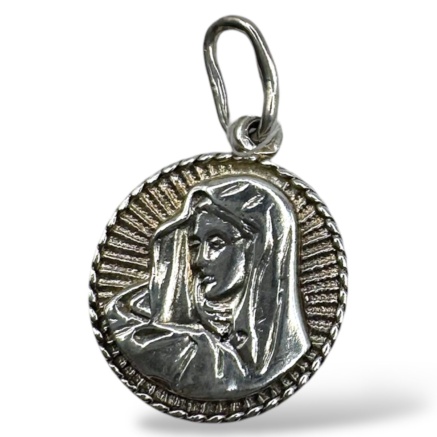 Серебряный подвес без вставок