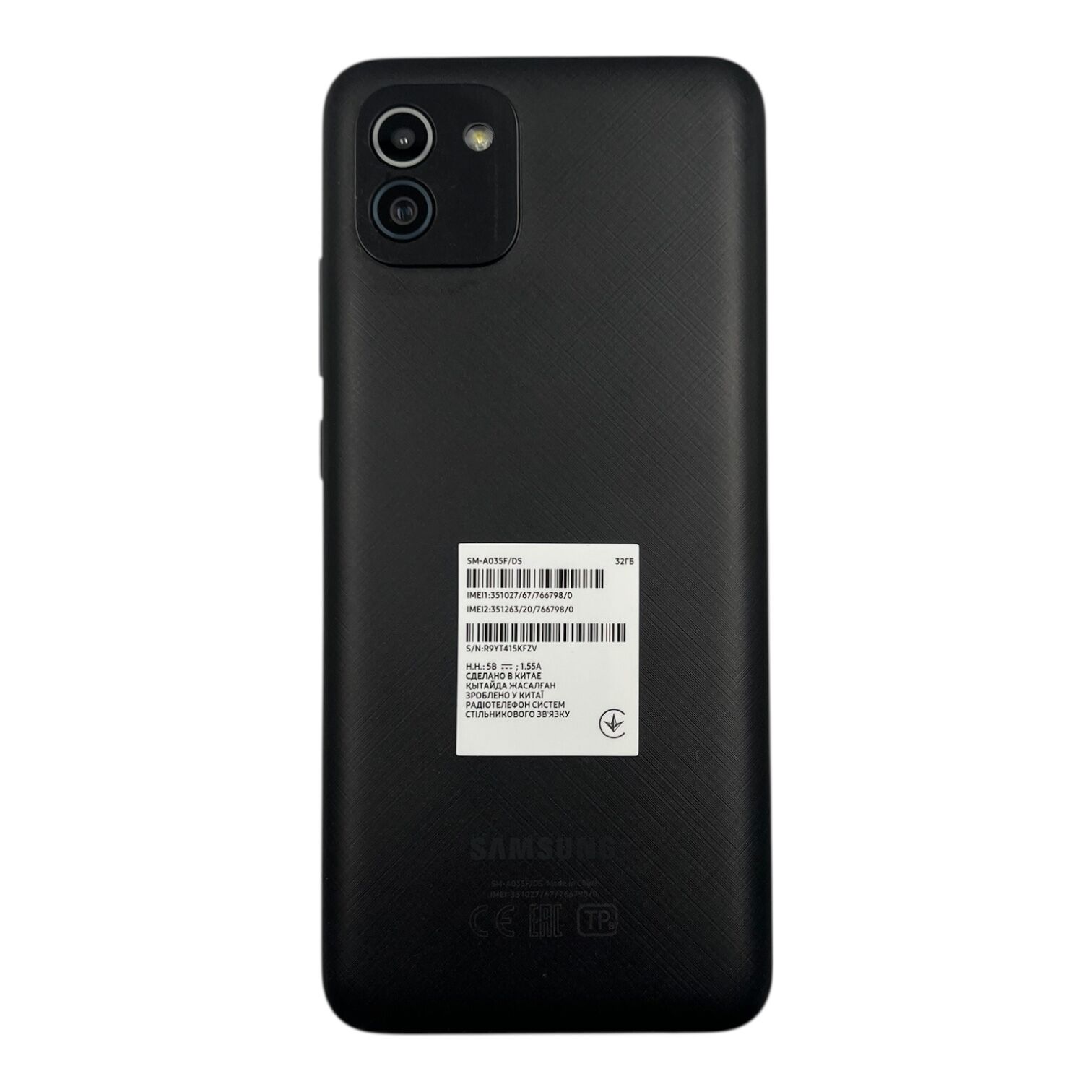 Смартфон Samsung Galaxy A03 3/32 ГБ
