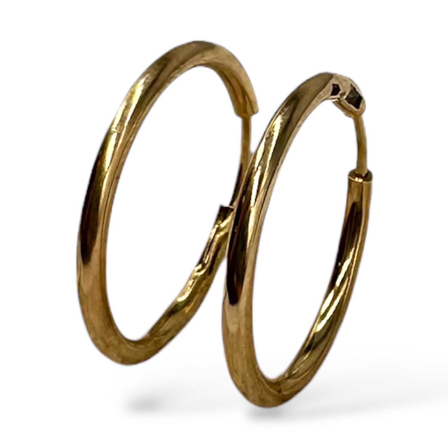 Золоті сережки без вставки