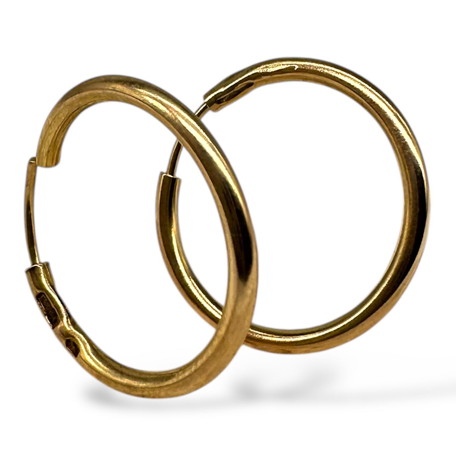 Золоті сережки без вставки