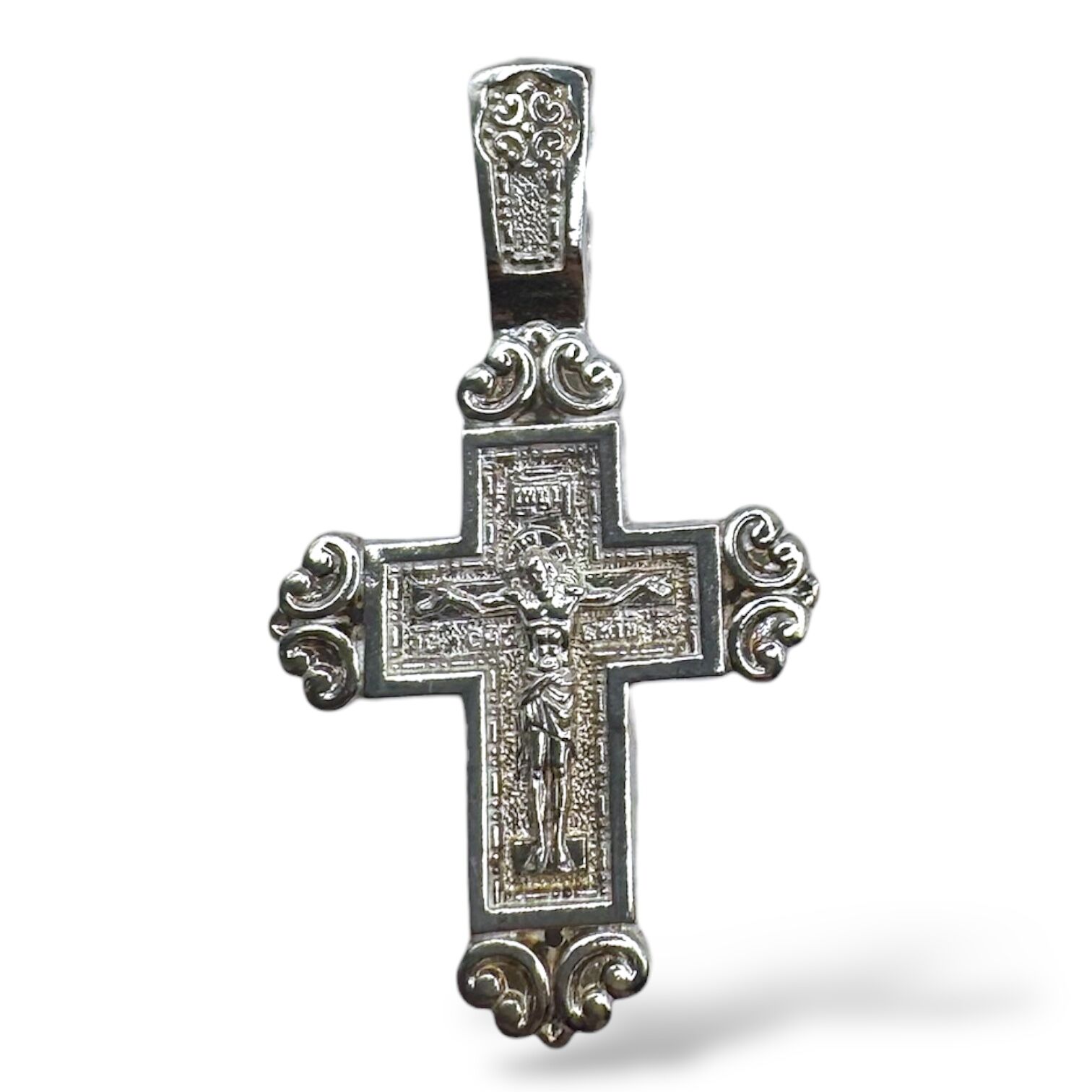 Срібна підвіска без вставок