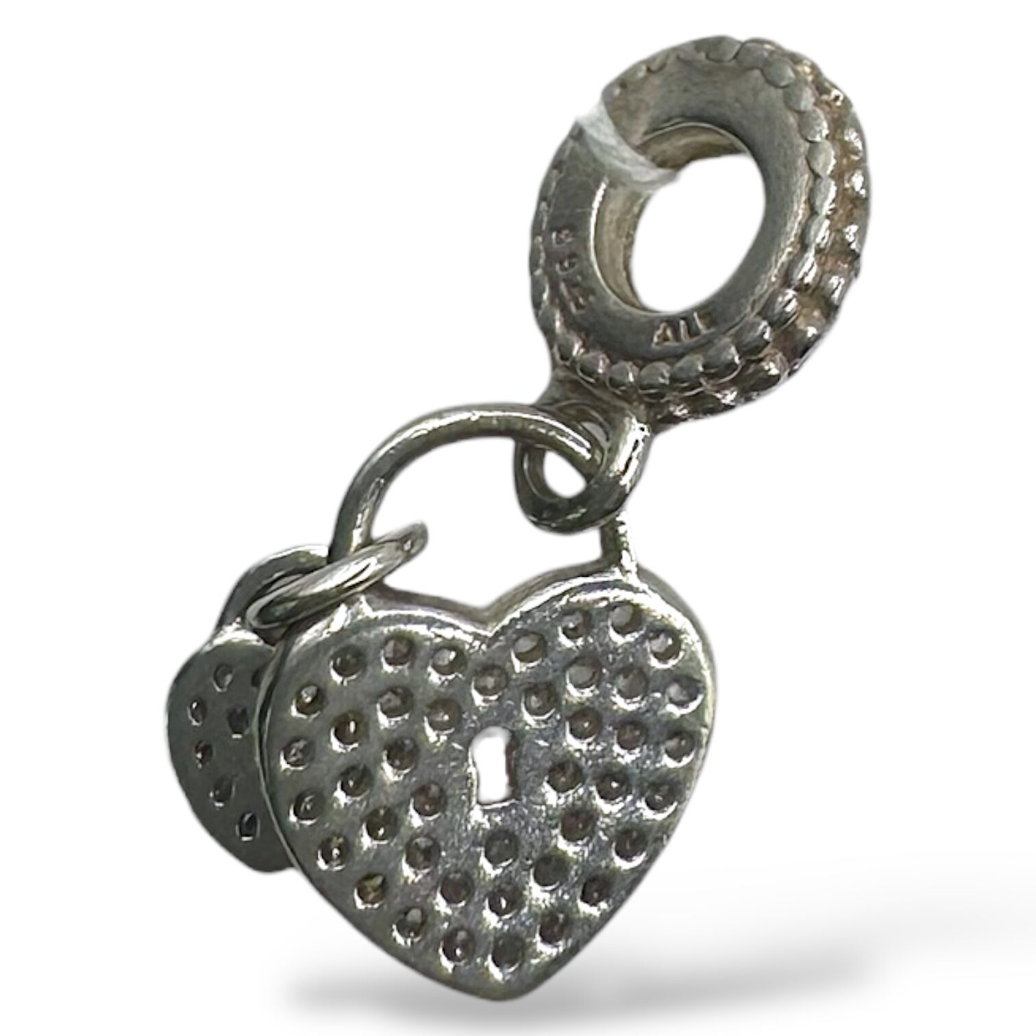 Срібний підвіс з фіанітами