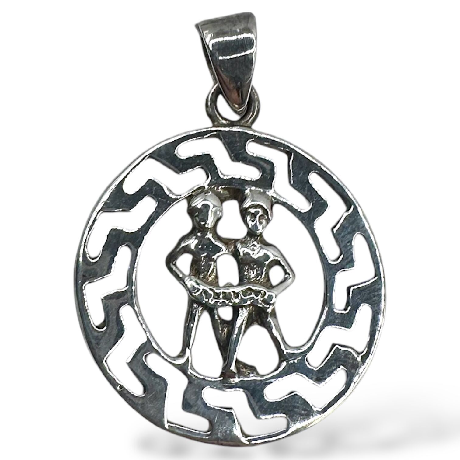 Срібна підвіска без вставок