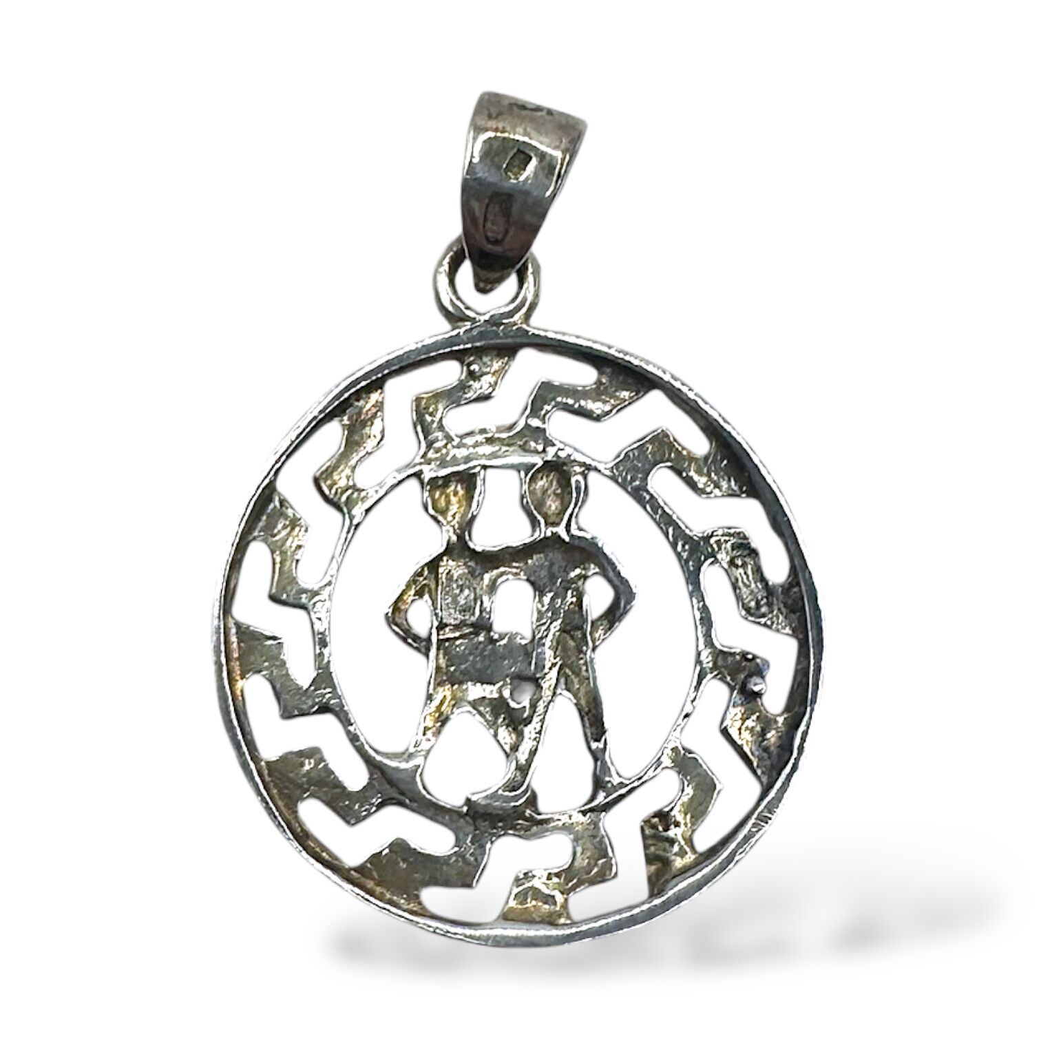 Срібна підвіска без вставок