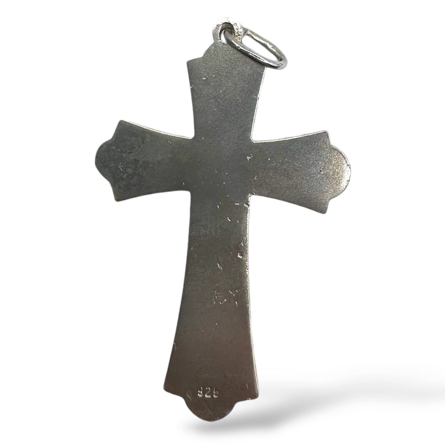 Серебряный подвес без вставок