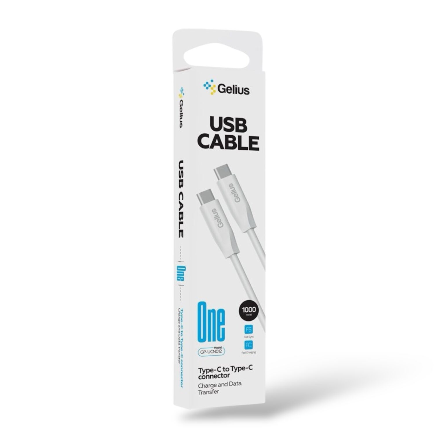 Кабель USB Gelius One GP-UCN013 Type-C to Lightning 3A 27W (1m)