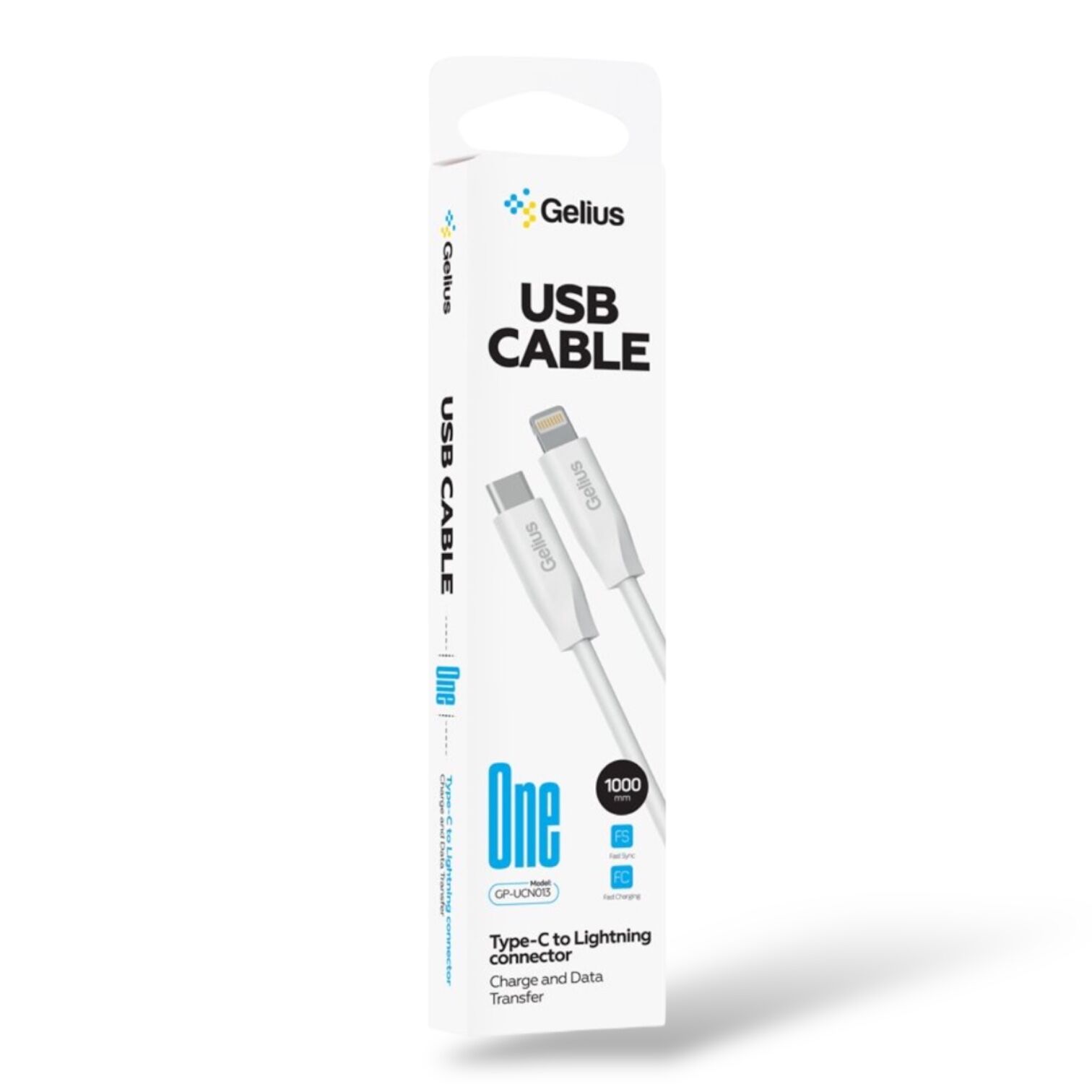 Кабель USB Gelius One GP-UCN012 Type-C to Type-C 3A 60W (1m)