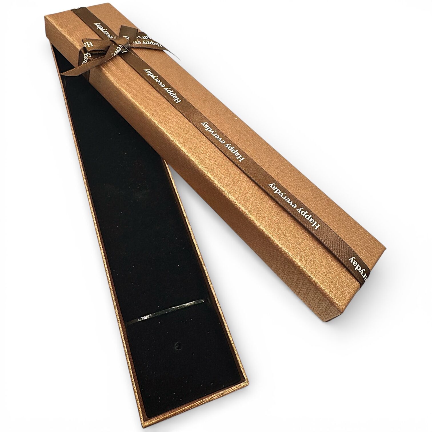 Подарункова коробочка для ланцюжка (Коричнева)