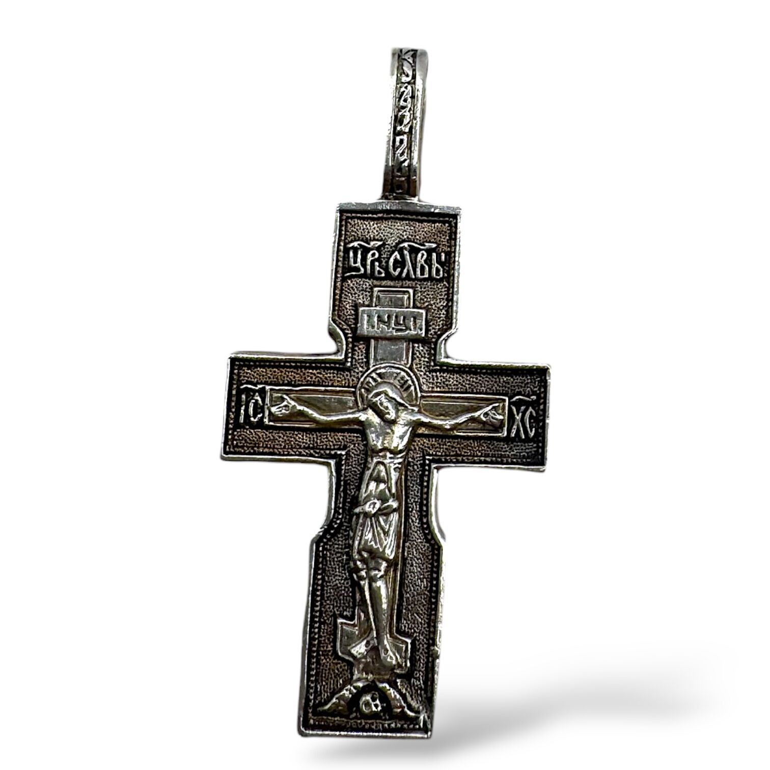 Срібна підвіска без вставок