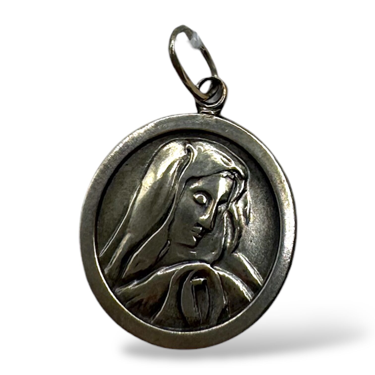 Срібний підвіс без вставок