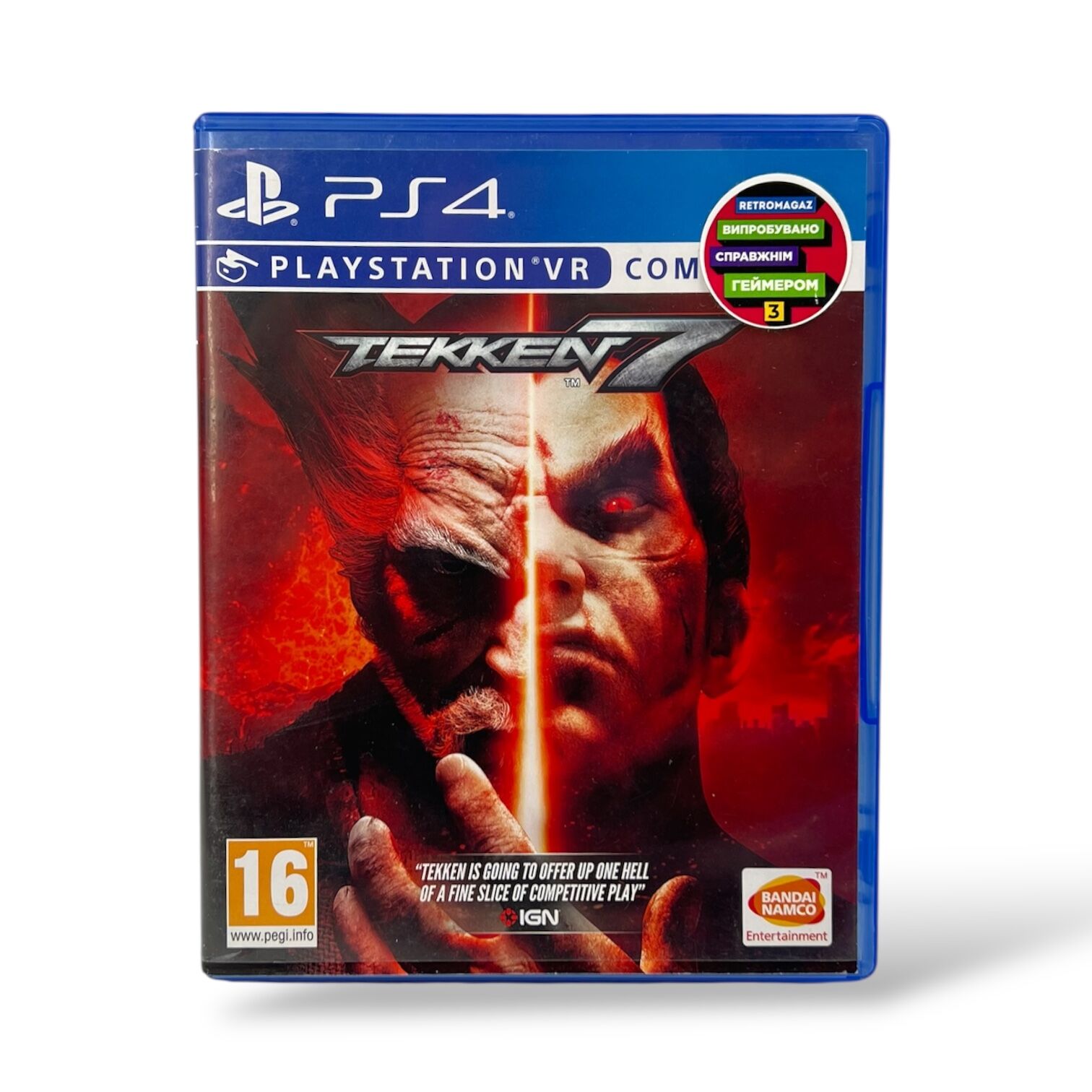 Диск PS4 Tekken 7